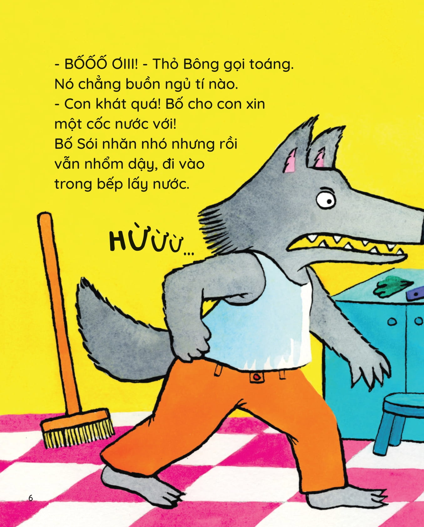 bố sói - con thỏ - ngủ đi con yêu!