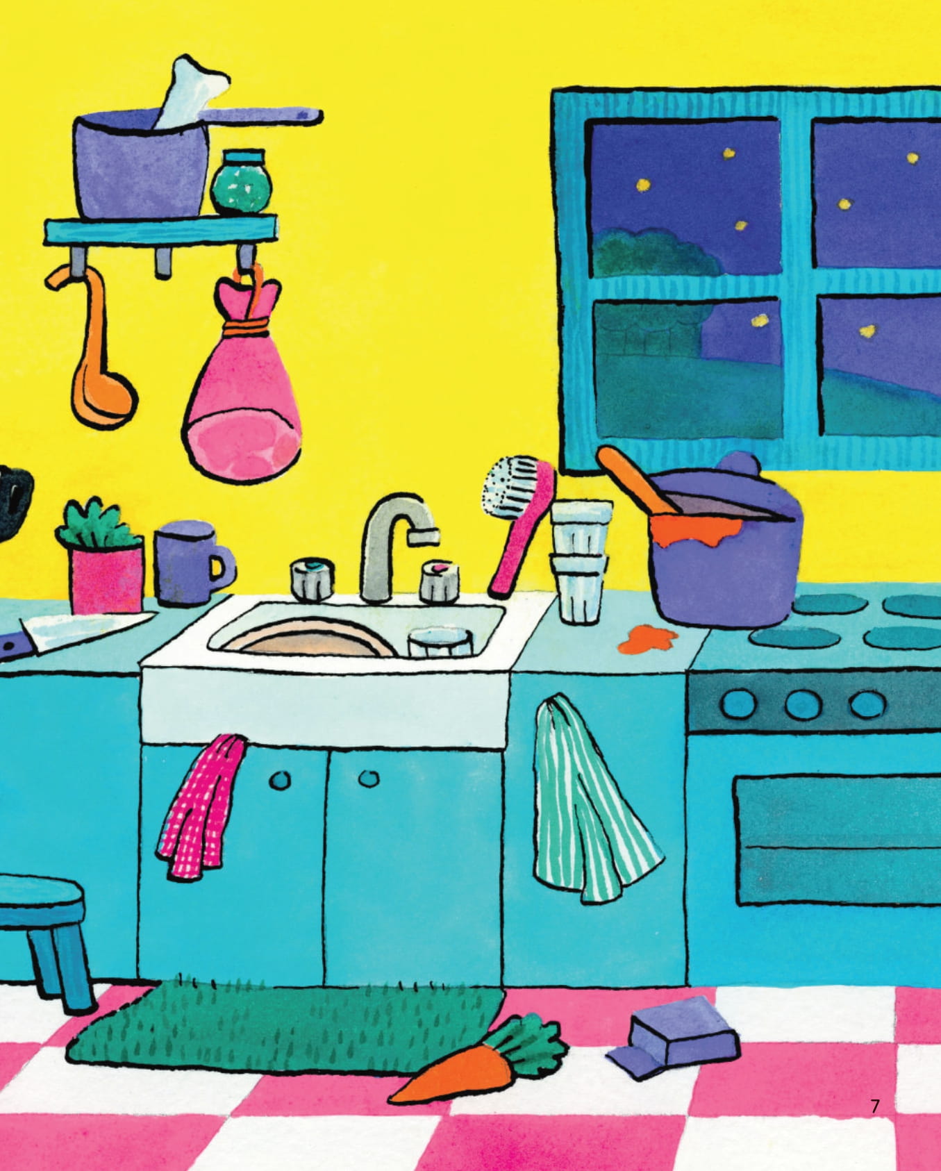 bố sói - con thỏ - ngủ đi con yêu!