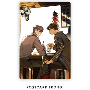 bộ sói đi thành đôi - tập 2 - bản đặc biệt - bìa cứng - tặng kèm bookmark hai mặt bồi cứng + postcard hai mặt bồi cứng + postcard trong + standee hai mảnh hologram