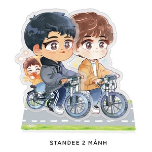 bộ sói đi thành đôi - tập 2 - bản đặc biệt - bìa cứng - tặng kèm bookmark hai mặt bồi cứng + postcard hai mặt bồi cứng + postcard trong + standee hai mảnh hologram