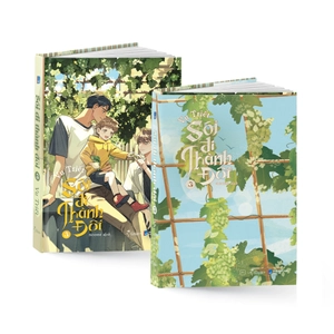 bộ sói đi thành đôi - tập 3 - bản đặc biệt - bìa cứng - tặng kèm bookmark hai mặt bồi cứng + postcard hai mặt bồi cứng + móc khóa 3 tầng + huy hiệu