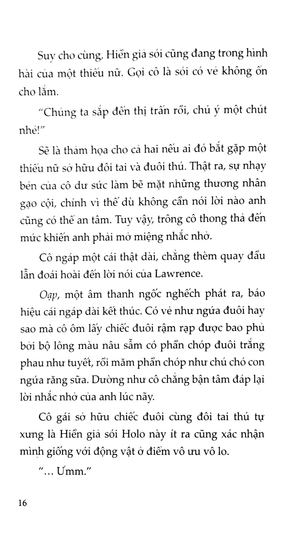 bộ sói & gia vị - tập 2