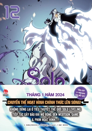 bộ solo leveling - tôi thăng cấp một mình - tập 12 - tặng kèm obi + 2 pvc card