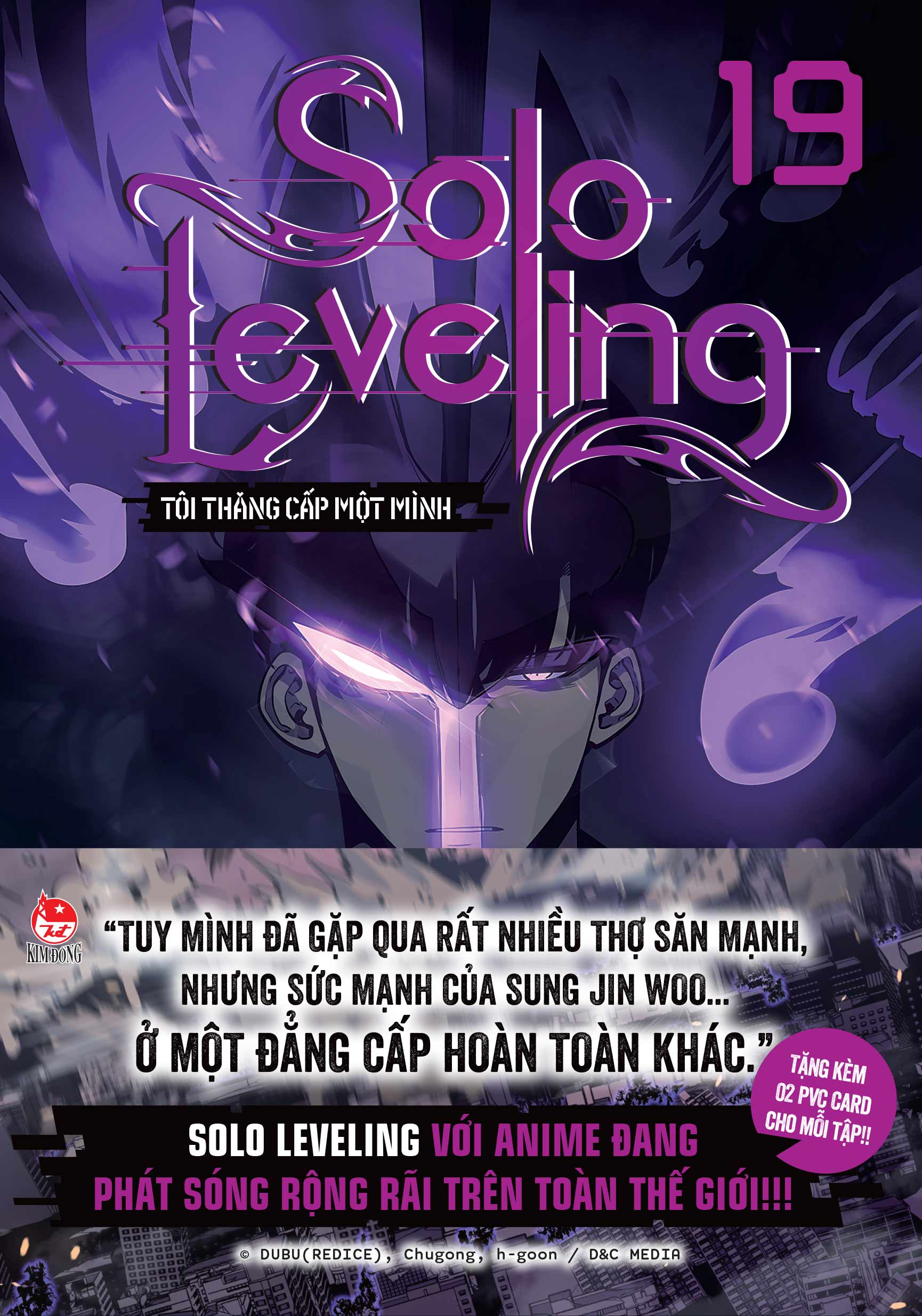 Bo
						
										
										Solo Leveling - Toi Thang Cap Mot Minh - Tap 19 - Tang Kem Obi + 2 PVC Card
