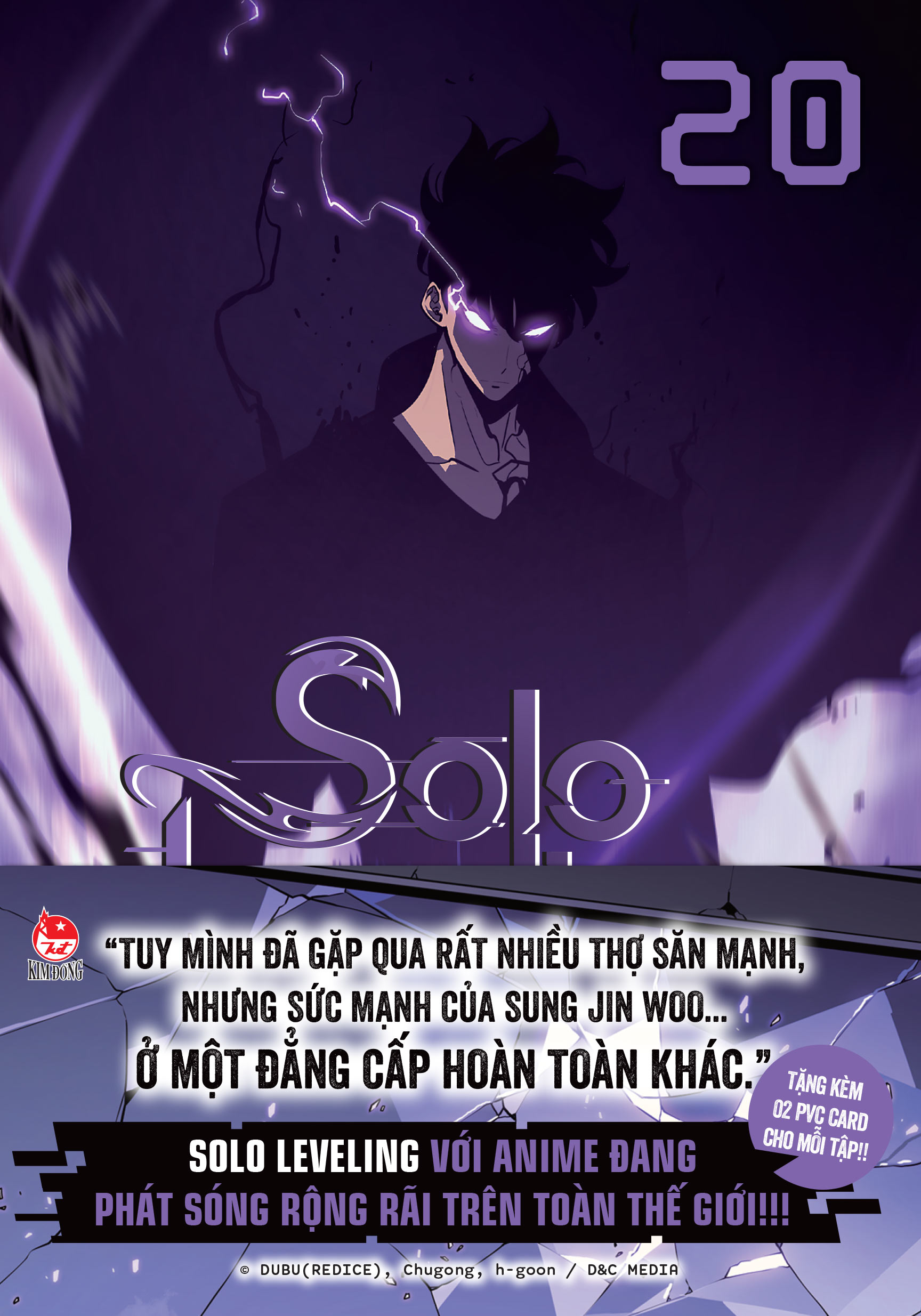 Bo
						
										
										Solo Leveling - Toi Thang Cap Mot Minh - Tap 20 - Tang Kem Obi + 2 PVC Card
