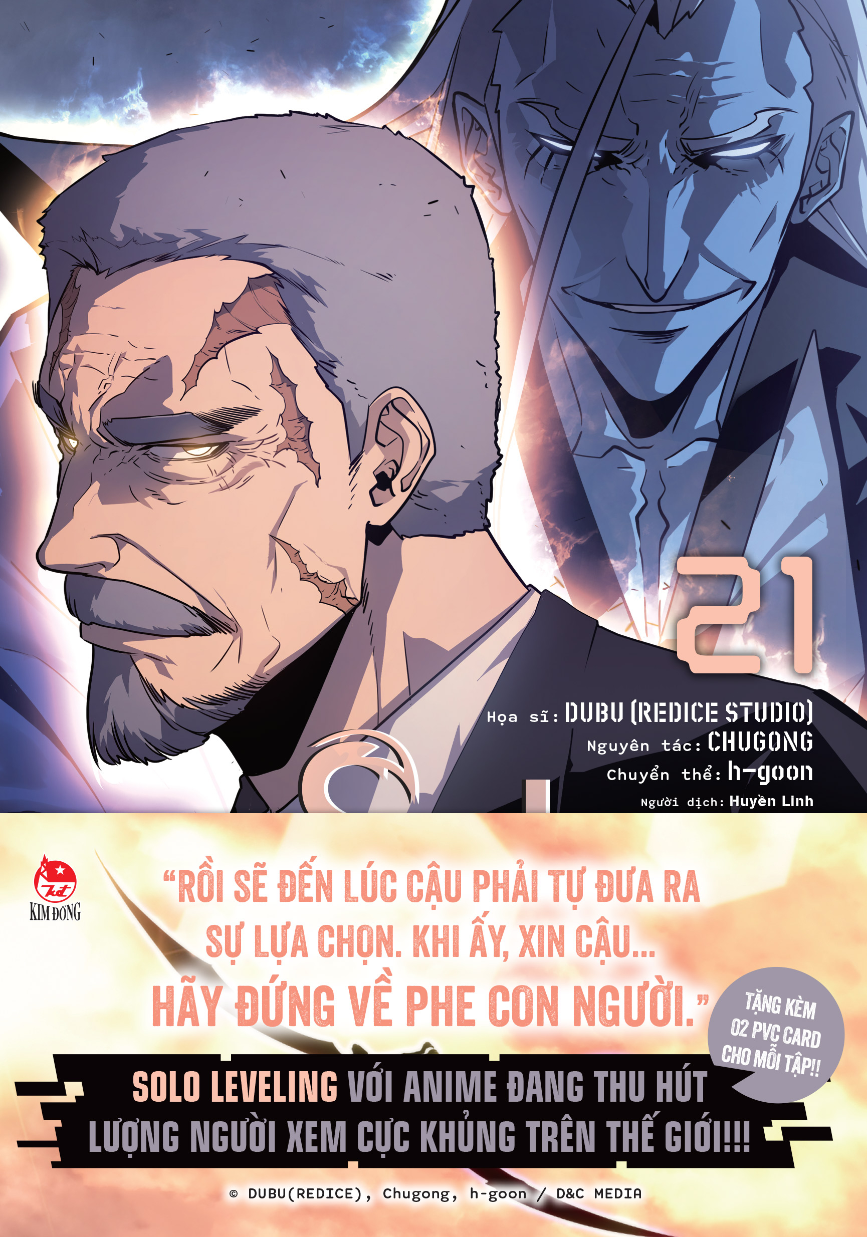 Bo
						
										
										Solo Leveling - Toi Thang Cap Mot Minh - Tap 21 - Tang Kem Obi + 2 PVC Card