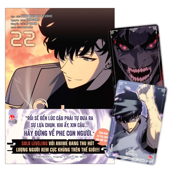 Bo
Solo Leveling - Toi Thang Cap Mot Minh - Tap 22 - Tang Kem Obi + 2 PVC Card