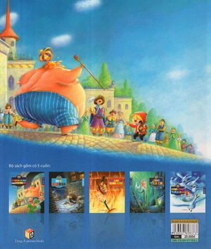 bộ song ngữ andecxen 1 - bộ quần áo mới của hoàng đế