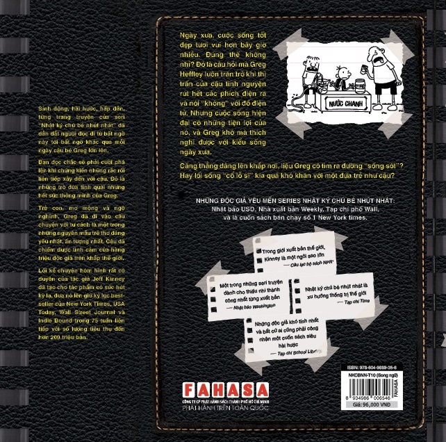 bộ song ngữ việt - anh - diary of a wimpy kid - nhật ký chú bé nhút nhát - tập 10: những ngày xưa cũ - old school