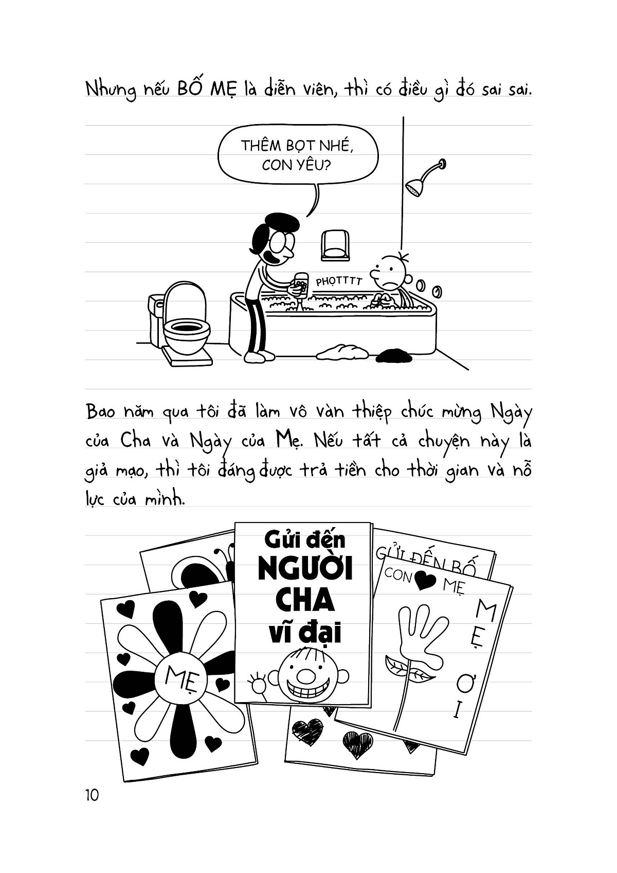 bộ song ngữ việt - anh - diary of a wimpy kid - nhật ký chú bé nhút nhát - tập 11: cược gấp đôi - double down