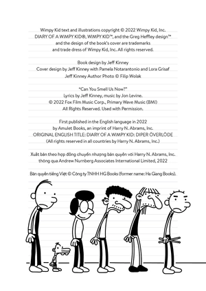 bộ song ngữ việt - anh - diary of a wimpy kid - nhật ký chú bé nhút nhát - tập 17: bỉm toang - diper överlöde