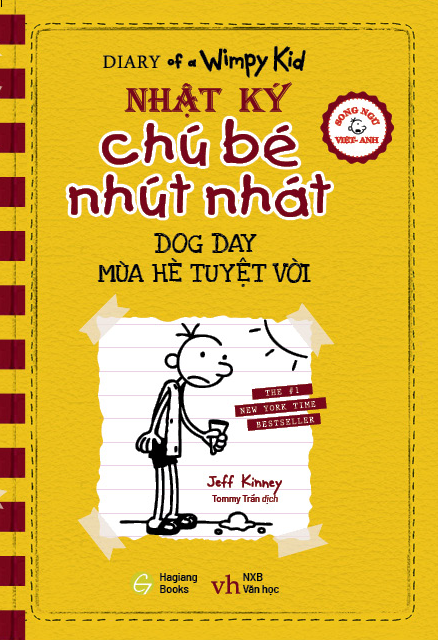bộ song ngữ việt - anh - diary of a wimpy kid - nhật ký chú bé nhút nhát - tập 4: mùa hè tuyệt vời - dog day