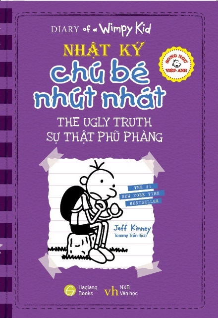 bộ song ngữ việt - anh - diary of a wimpy kid - nhật ký chú bé nhút nhát - tập 5 : sự thật phũ phàng - the ugly truth