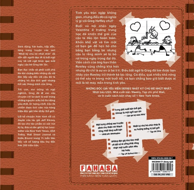 bộ song ngữ việt - anh - diary of a wimpy kid - nhật ký chú bé nhút nhát - tập 7: kỳ đà cản mũi - the third wheel