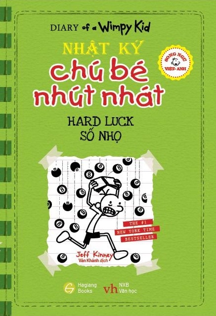 bộ song ngữ việt - anh - diary of a wimpy kid - nhật ký chú bé nhút nhát - tập 8: số nhọ - hard luck