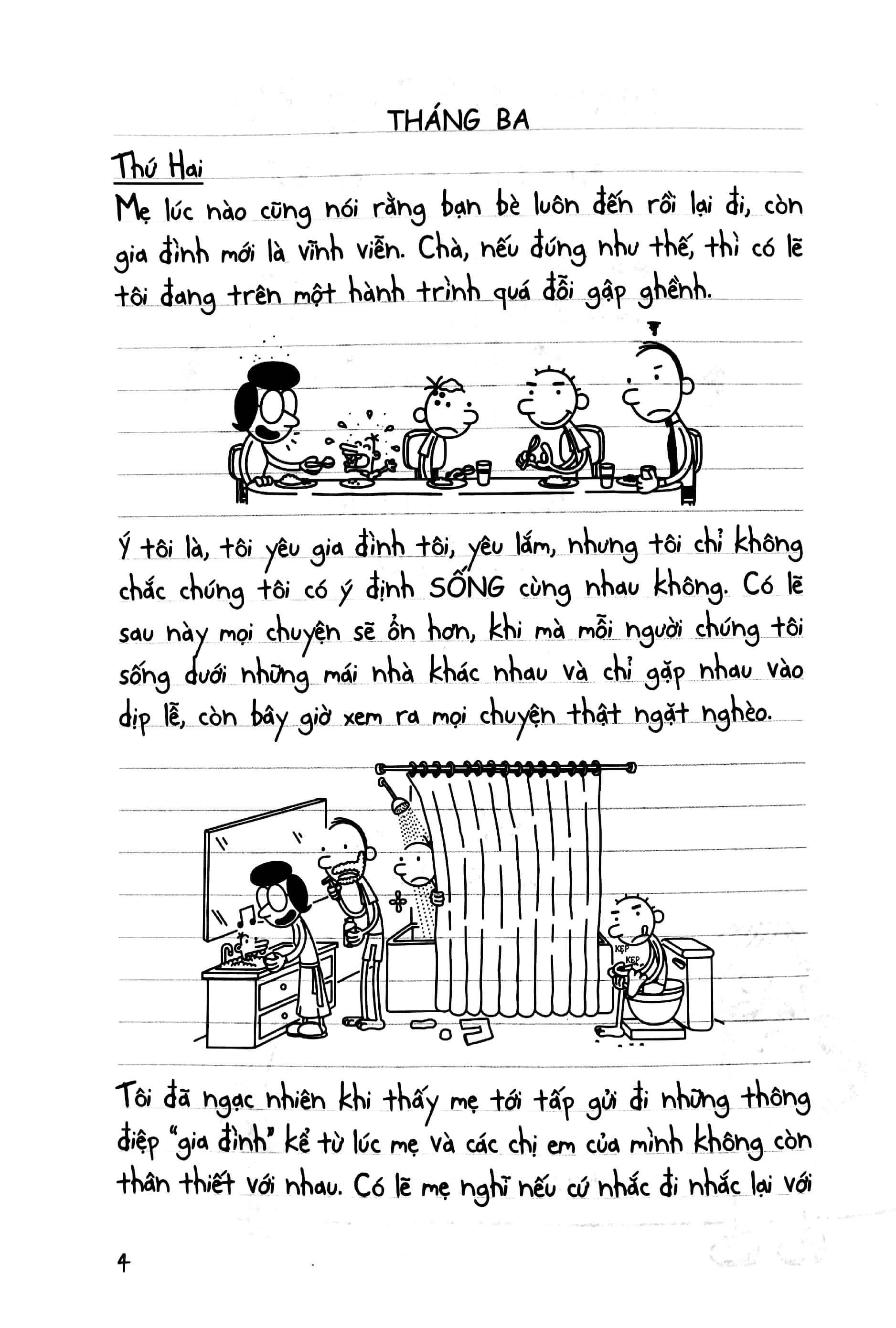 bộ song ngữ việt - anh - diary of a wimpy kid - nhật ký chú bé nhút nhát - tập 8: số nhọ - hard luck