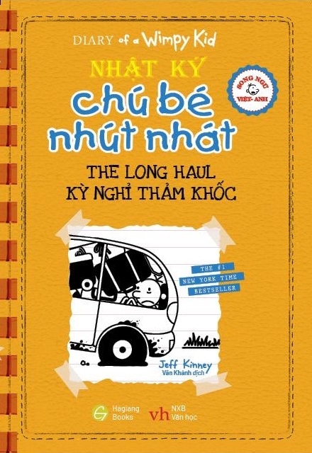 bộ song ngữ việt - anh - diary of a wimpy kid - nhật ký chú bé nhút nhát - tập 9: kỳ nghỉ thảm khốc - the long haul