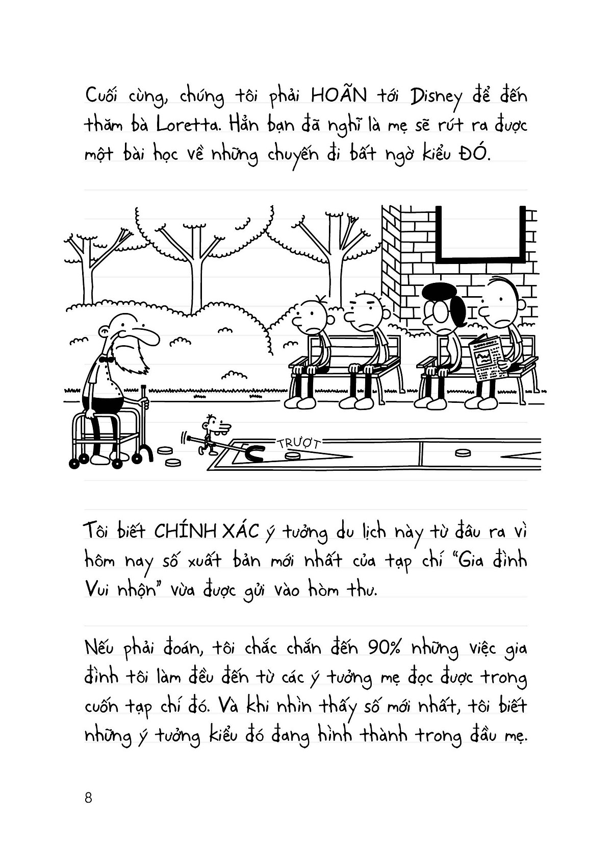 bộ song ngữ việt - anh - diary of a wimpy kid - nhật ký chú bé nhút nhát - tập 9: kỳ nghỉ thảm khốc - the long haul