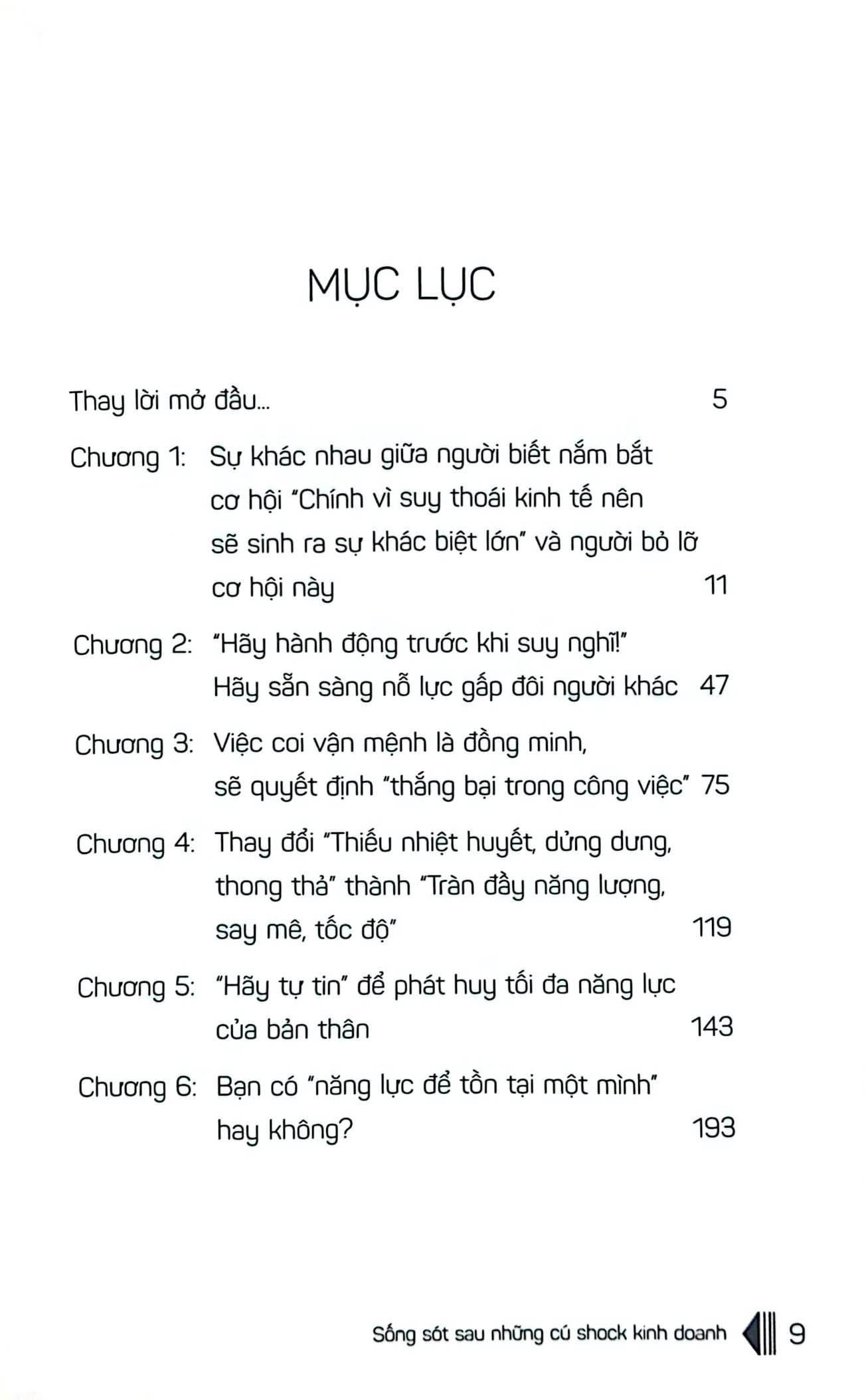 bộ sống sót sau những cú shock kinh doanh - tập 2