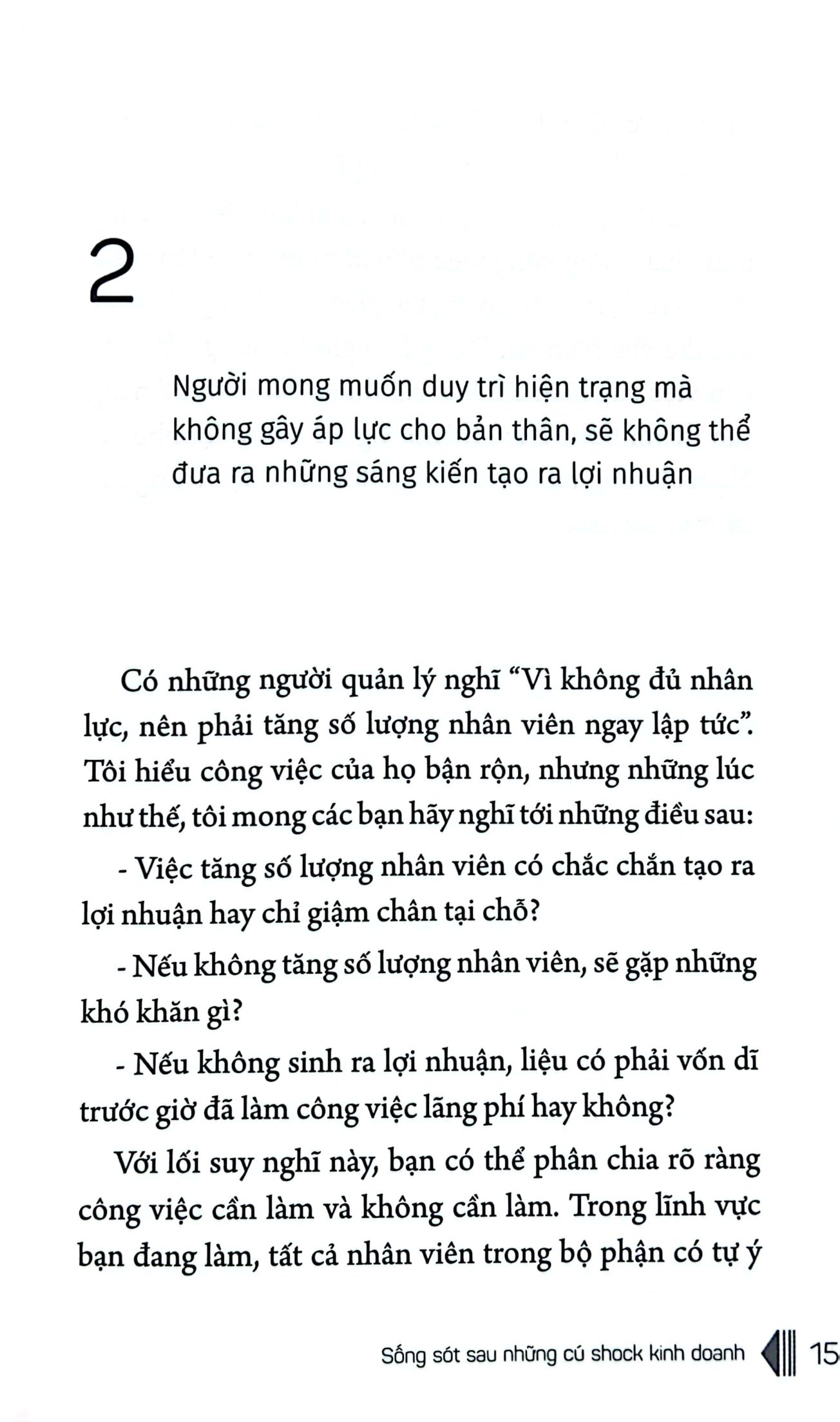 bộ sống sót sau những cú shock kinh doanh - tập 3
