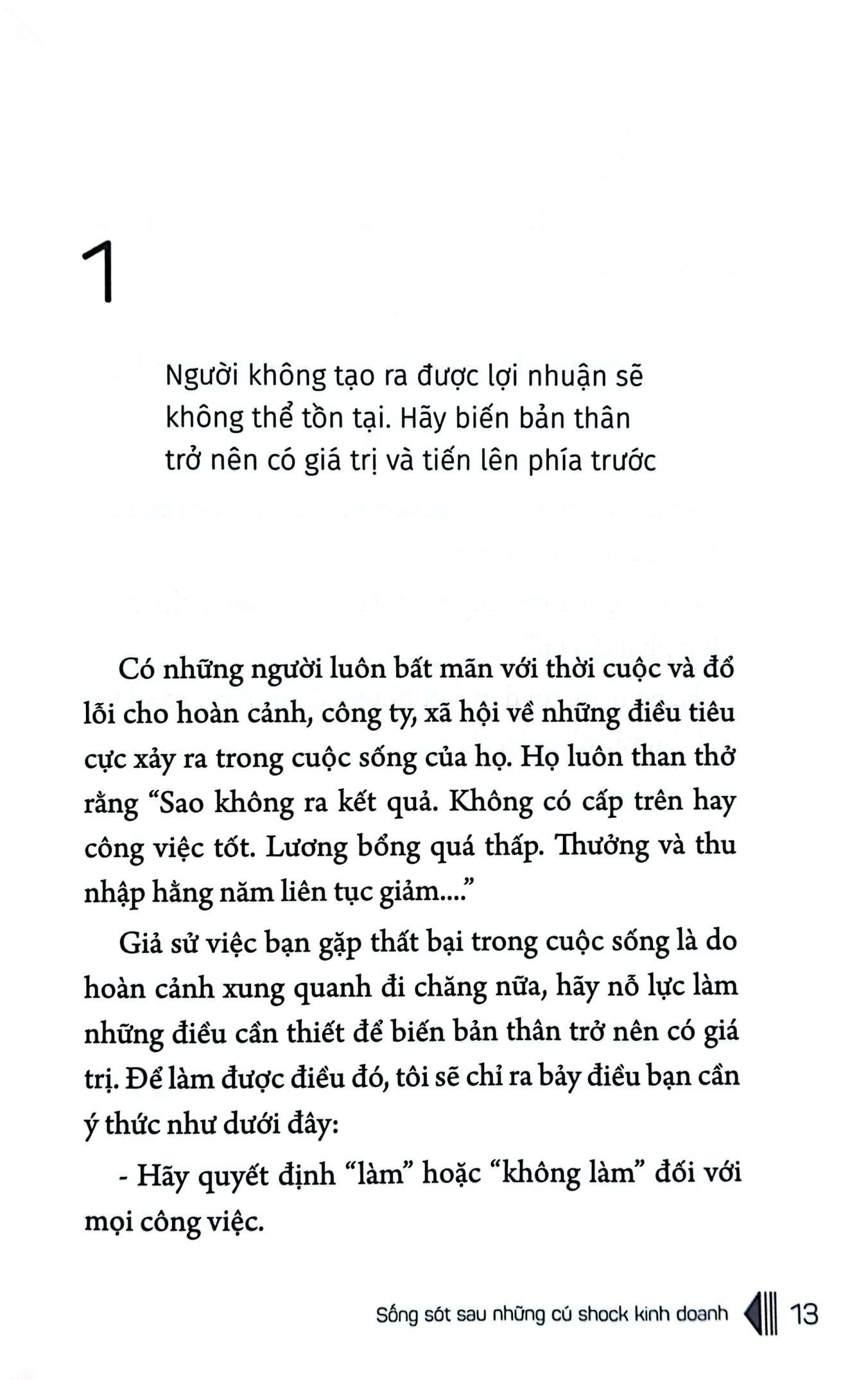 bộ sống sót sau những cú shock kinh doanh - tập 3