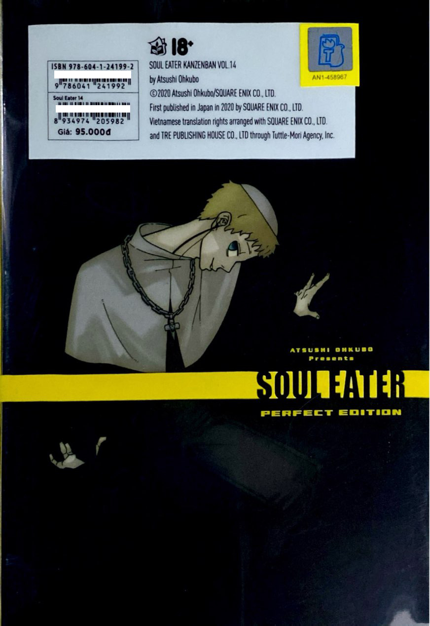 Bộ
						
										
										Soul Eater - Perfect Edition - Tập 14