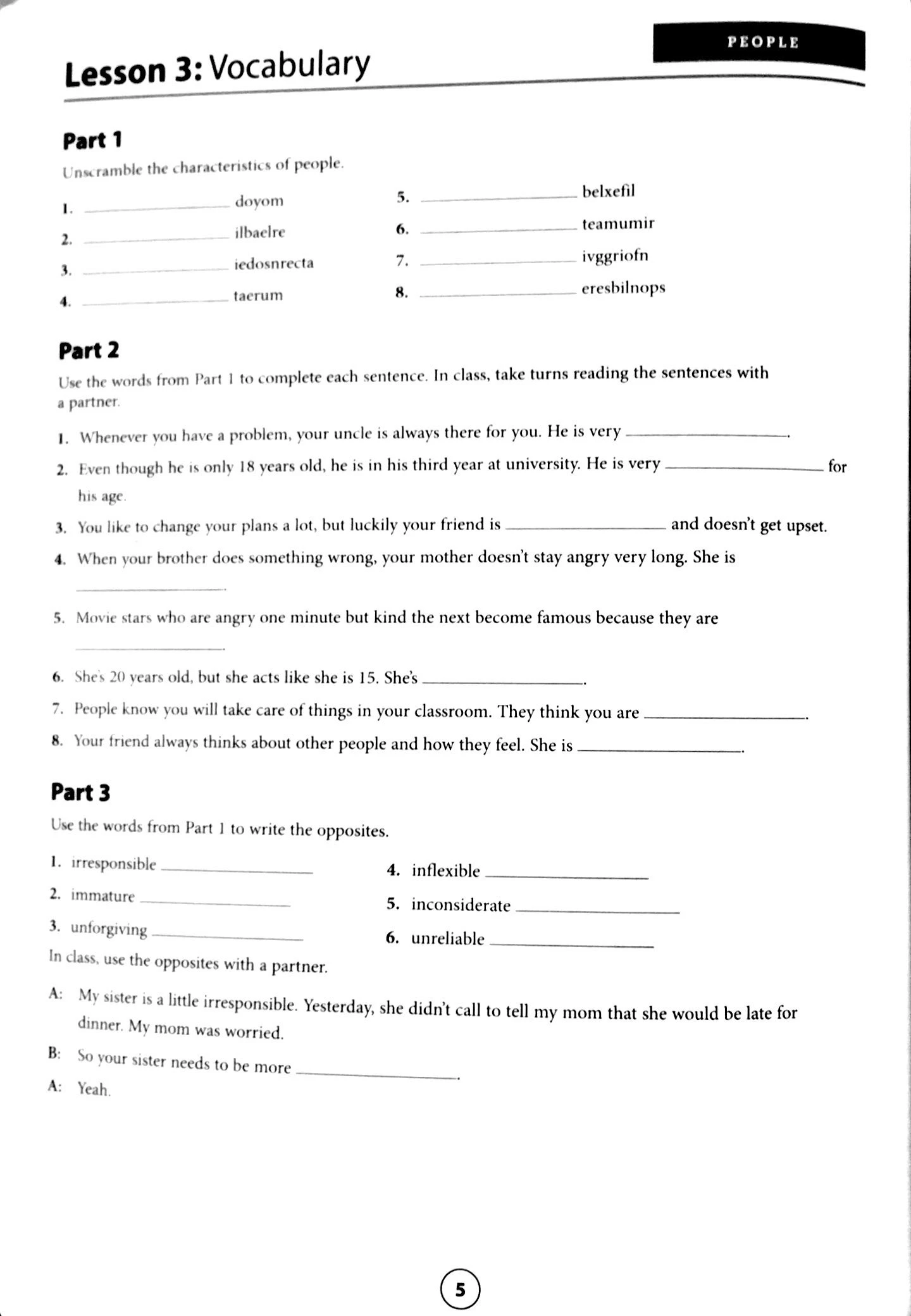 bộ speak now 3 workbook