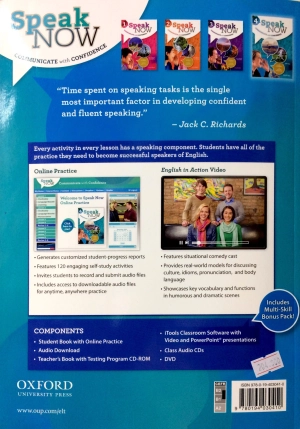 bộ speak now 4 student book with online practice