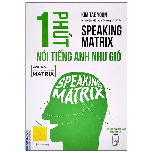 bộ speaking matrix - 1 phút nói tiếng anh như gió