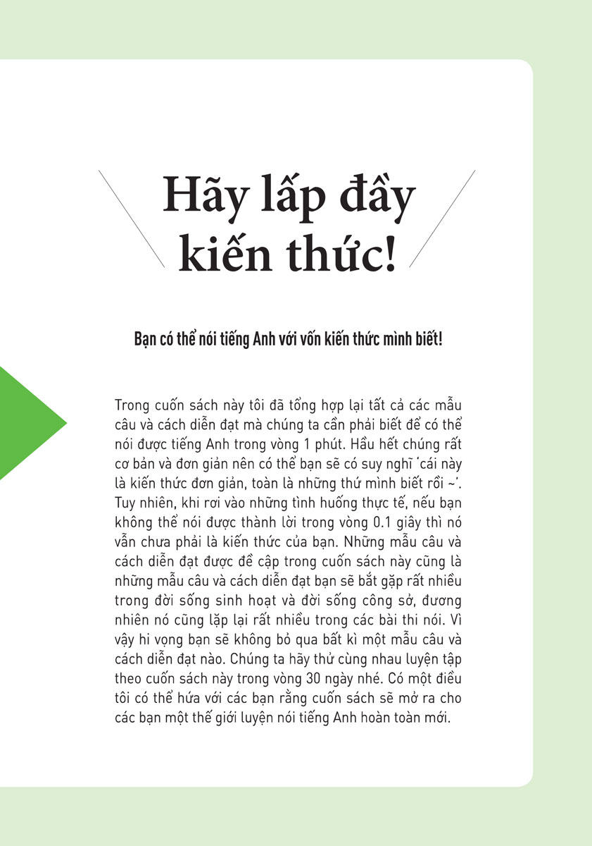 bộ speaking matrix - 1 phút nói tiếng anh như gió