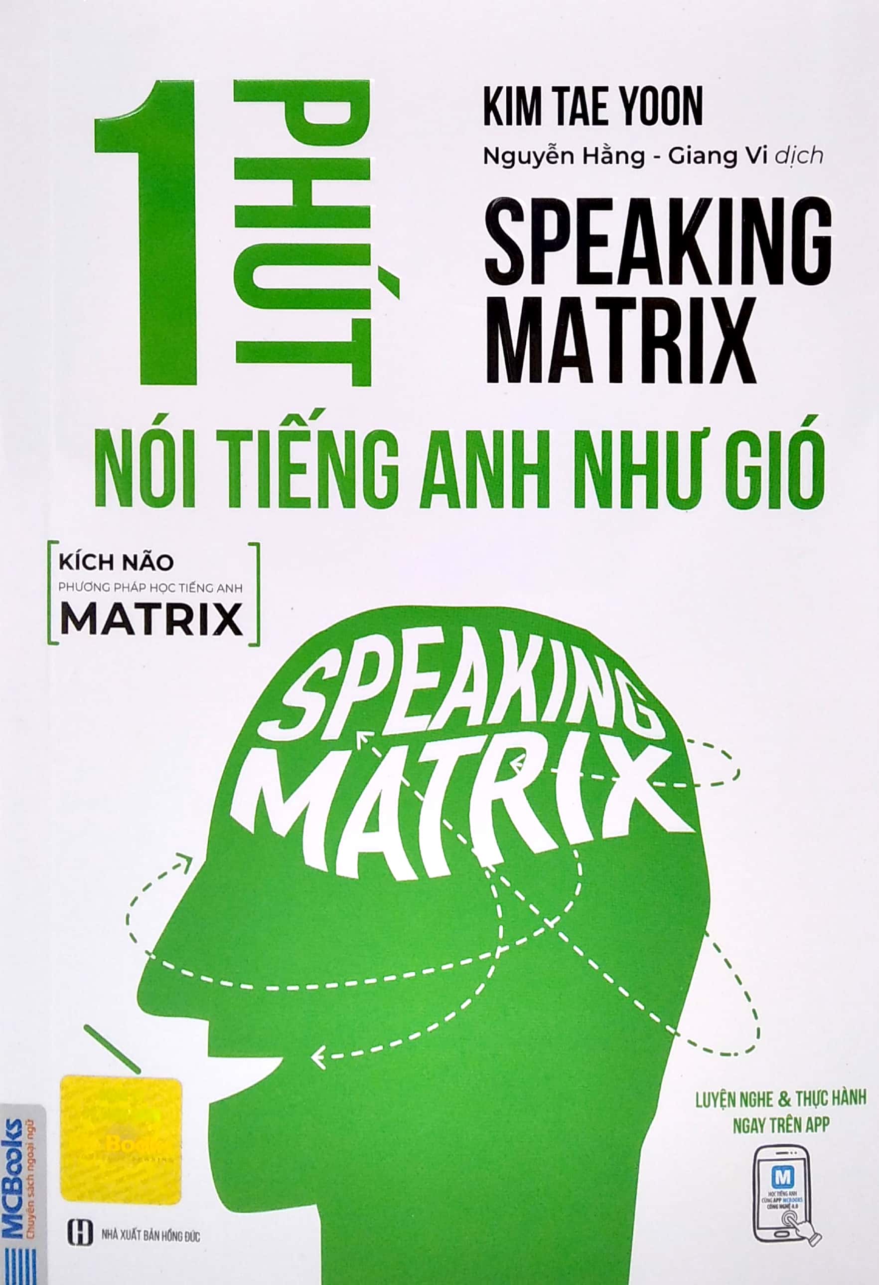 bộ speaking matrix - 1 phút nói tiếng anh như gió