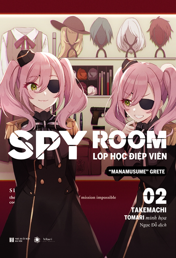 bộ spy room - lớp học điệp viên - tập 2: manamusume grete