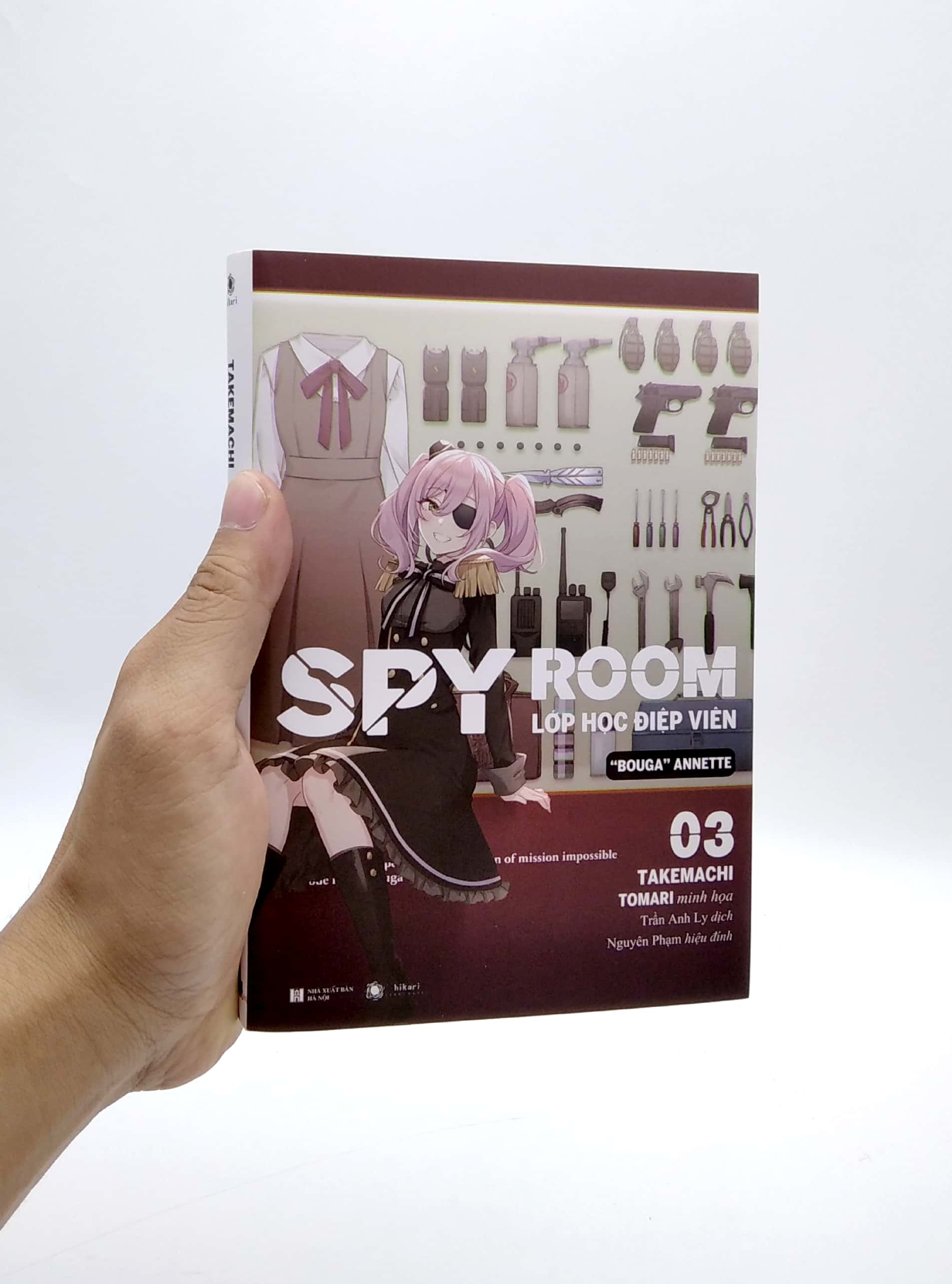 bộ spy room - lớp học điệp viên - tập 3: bouga annette