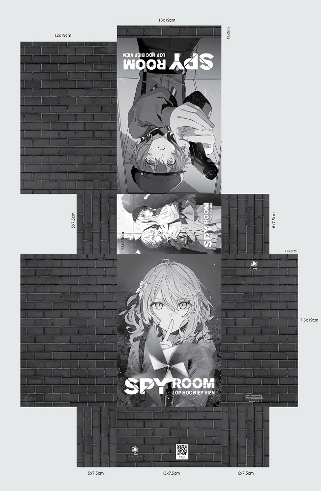 Bo
						
										
										SPY ROOM - Lop Hoc Diep Vien - Tap 8 - Sougen Sara - Ban Dac Biet - Tang Kem Bookmark + The Nhan Vat + Huy Hieu + Hop Boxset
