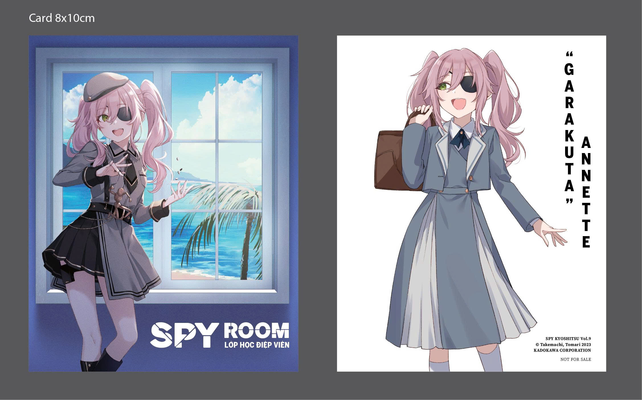 Bộ
						
										
										SPY ROOM - Lớp Học Điệp Viên - Tập 9 - "Garakuta" Annette - Bản Đặc Biệt - Tặng Kèm Card + Poker Chip