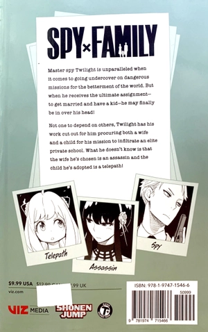 bộ spy x family 1 (english edition)