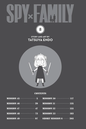 bộ spy x family 8 (english edition)