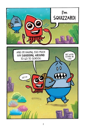 bộ squidding around #1: fish feud!