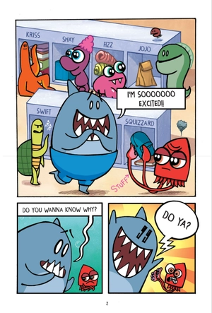 bộ squidding around #2: class clown fish