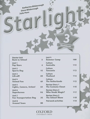 bộ starlight: level 3: workbook