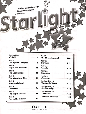 bộ starlight: level 4: workbook