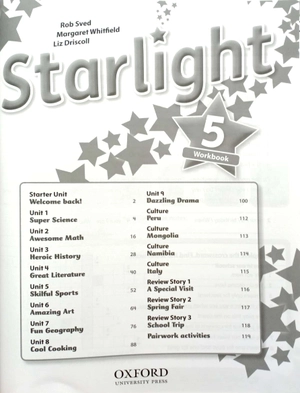 bộ starlight: level 5: workbook