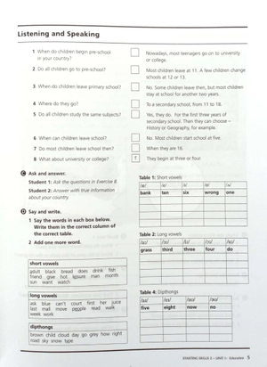 bộ starting skills international edition level 2 work book