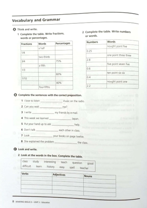 bộ starting skills international edition level 2 work book