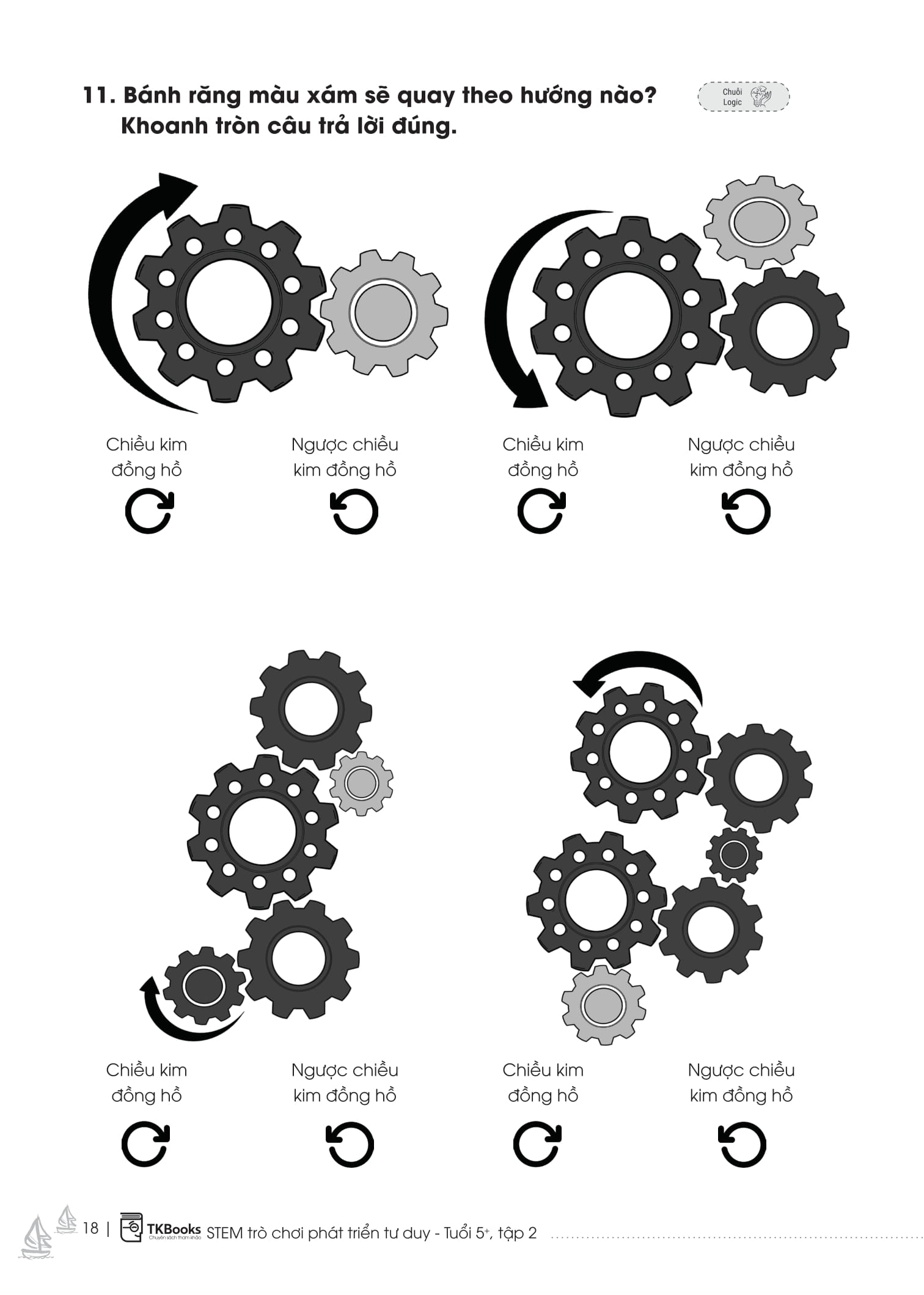 Bo
						
										
										STEM Tro Choi Phat Trien Tu Duy - Tuoi 5+ - Tap 2