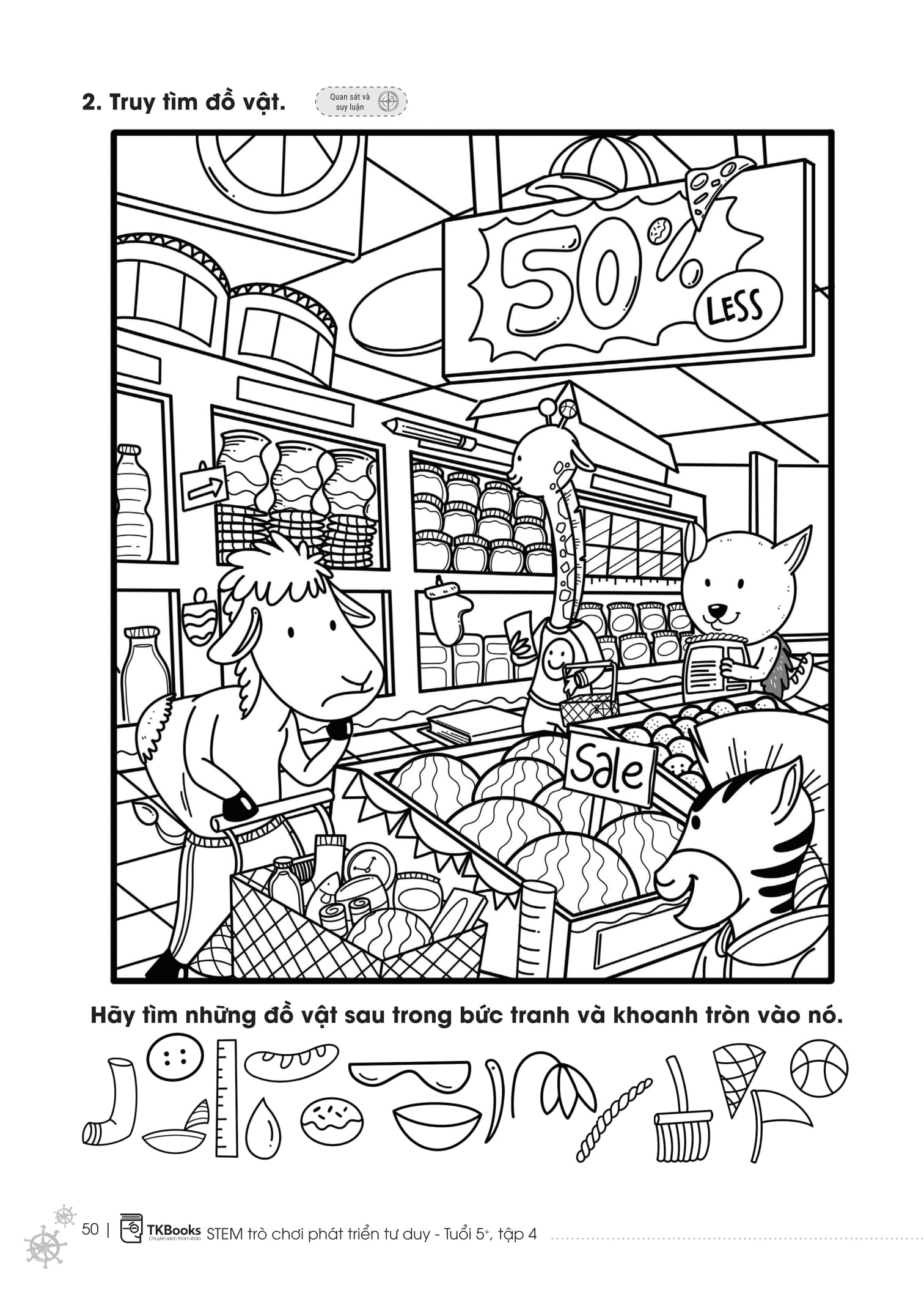 Bo
						
										
										STEM Tro Choi Phat Trien Tu Duy - Tuoi 5+ - Tap 4