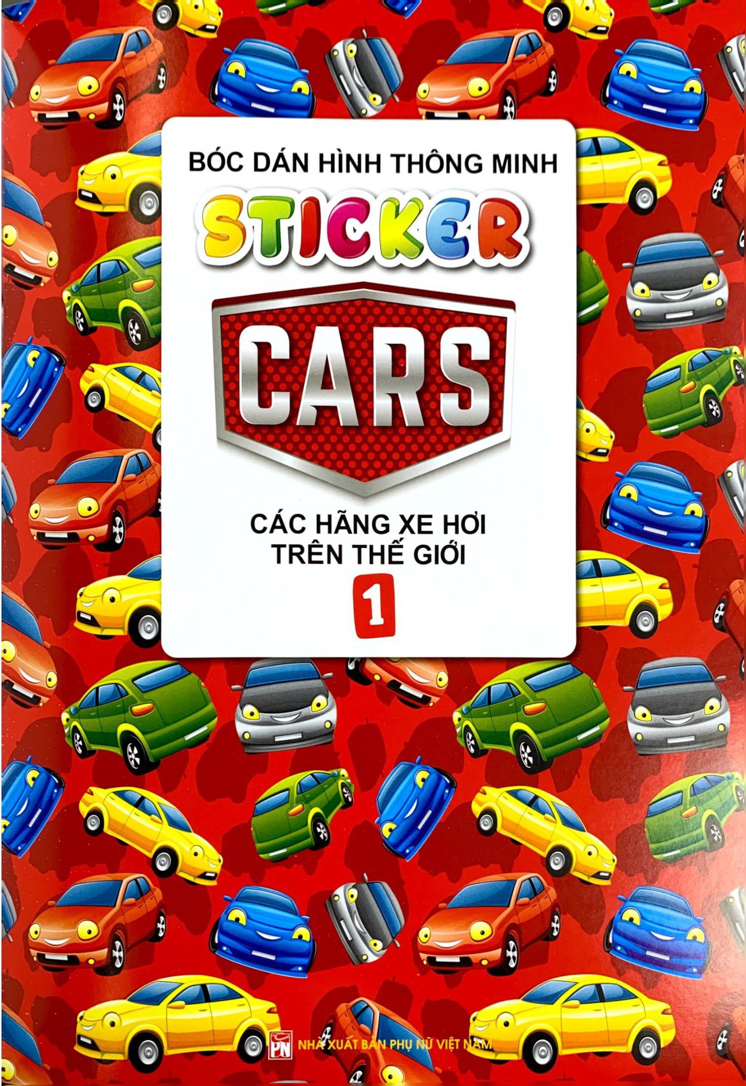 bộ sticker bóc dán hình thông minh - car - các hãng xe trên thế giới 1