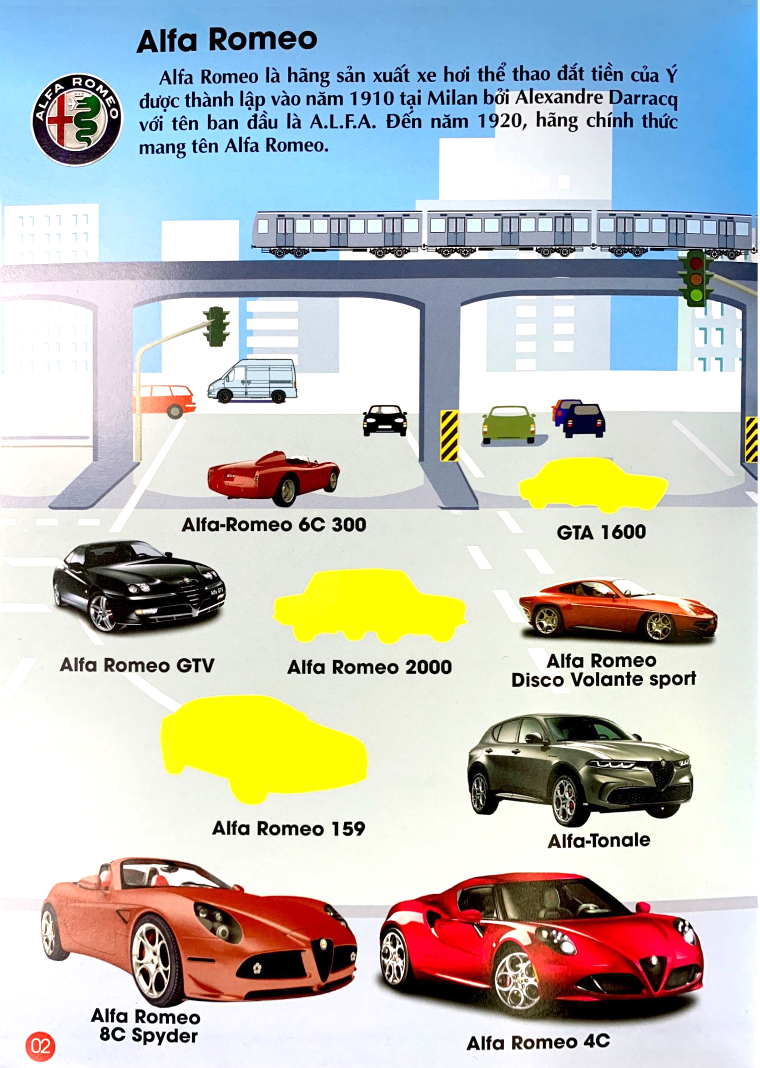 bộ sticker bóc dán hình thông minh - car - các hãng xe trên thế giới 1