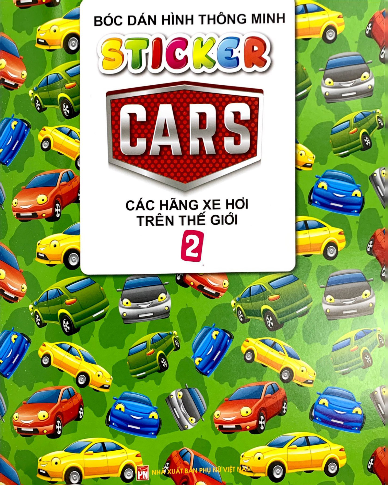 bộ sticker bóc dán hình thông minh - car - các hãng xe trên thế giới 2