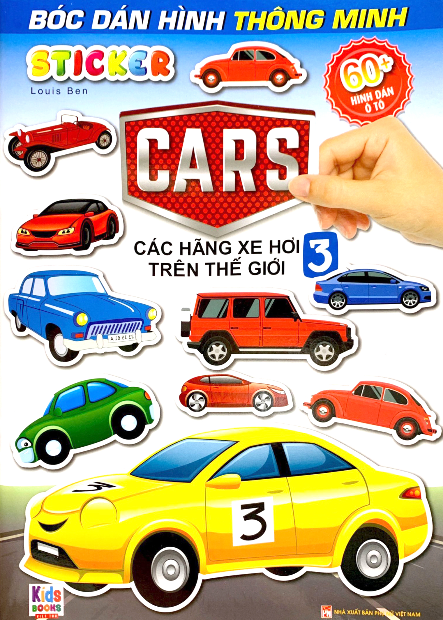 bộ sticker bóc dán hình thông minh - car - các hãng xe trên thế giới 3
